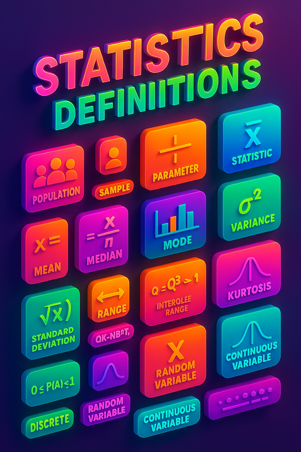 Statistics Definitions